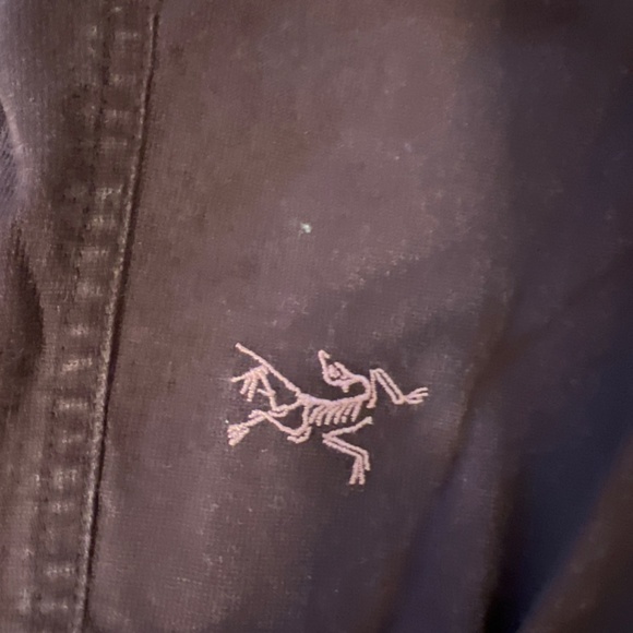 Women’s Arcteryx Murrin pant in dark purple - Picture 2 of 3